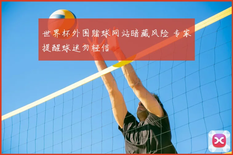 世界杯外围赌球网站暗藏风险 专家提醒球迷勿轻信