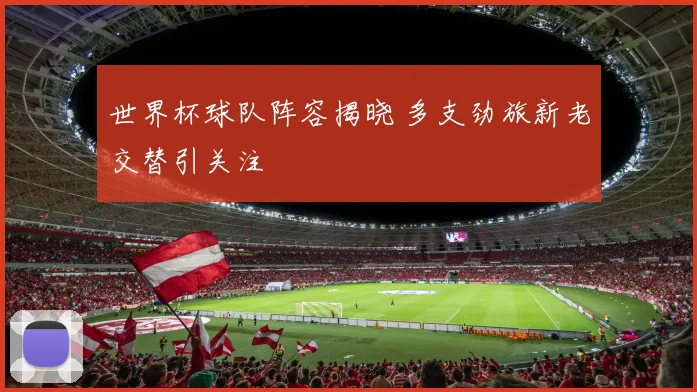 世界杯球队阵容揭晓 多支劲旅新老交替引关注