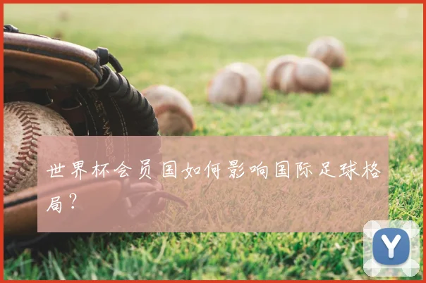 世界杯会员国如何影响国际足球格局？